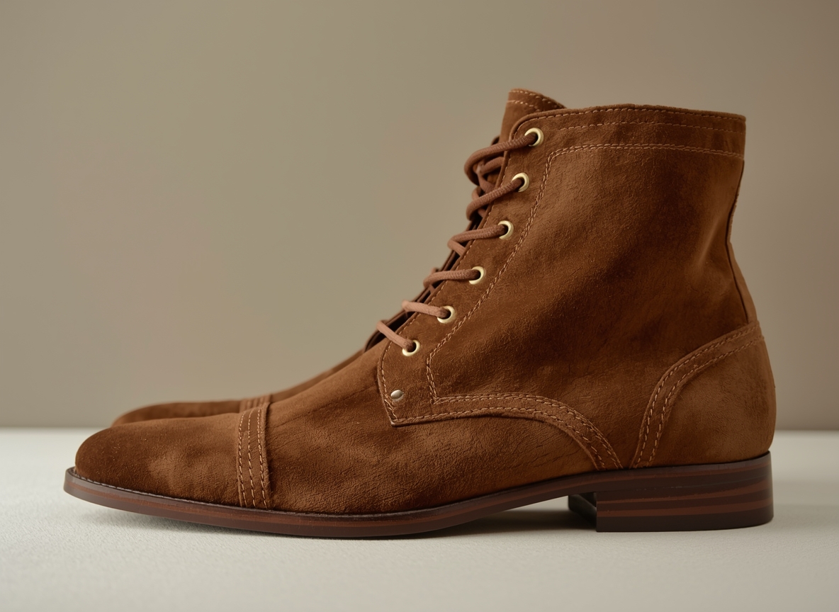 Exclusive suede boots from Flourishvibrant footwear collection